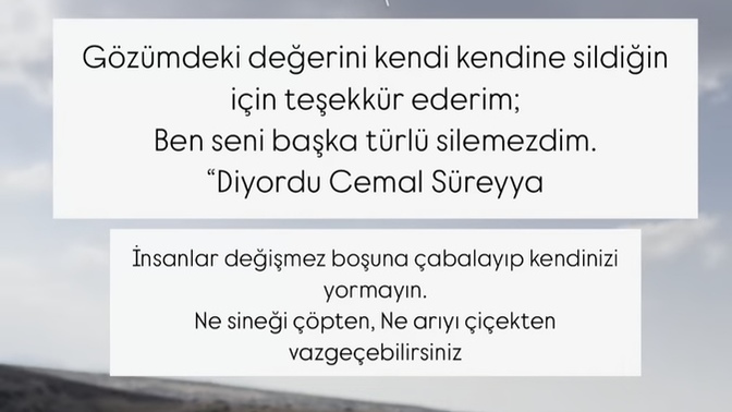 Yaşanmışlıklardan mı korkuyorsunuz, yaşanacaklardan mı?