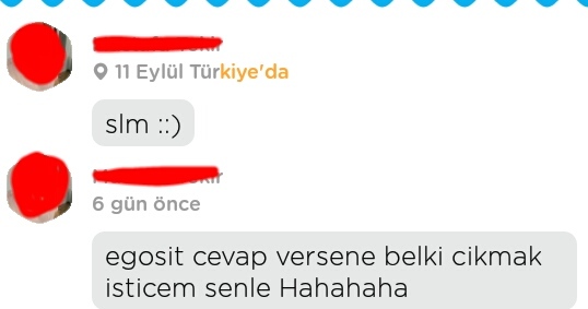 mesaja yanıt süresi