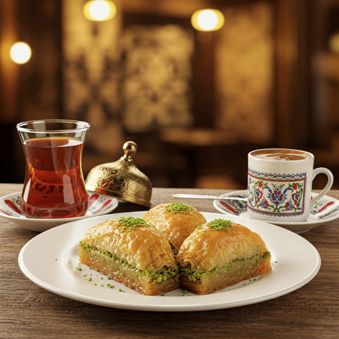Baklavanın yanında çay mı kahve mi daha iyi olur?