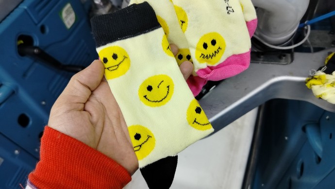Son kullandığınız üç emojeyi çoraba yapsaydım, çorapta hangi emoje olurdu?
