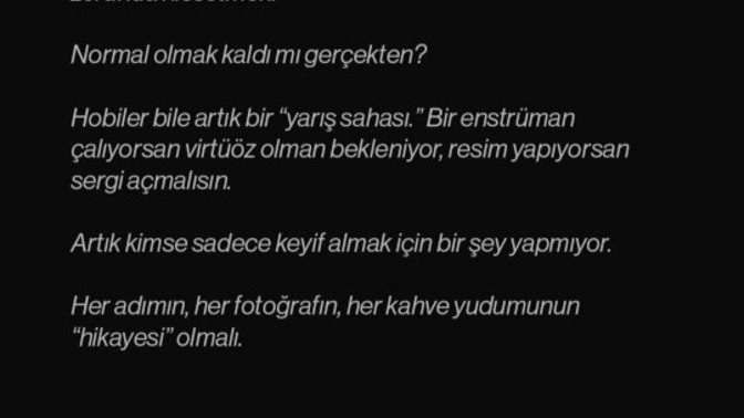 Sizin "etiketiniz" nedir?