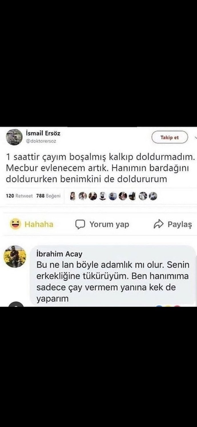 Adamın hası hanımcı mı olur?