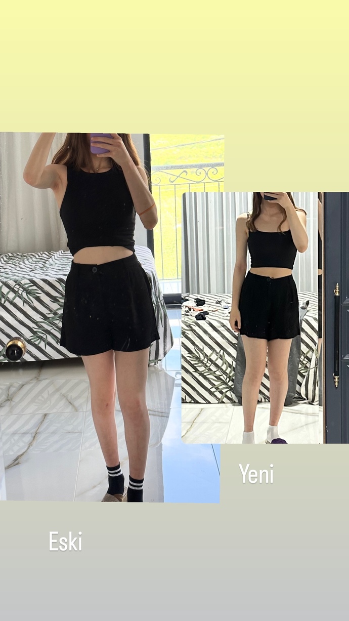 Geçen seneye göre kalınlaşmış miyim ayni miyim?