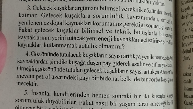 Çok mantıklı değil mi sizce de? ?
