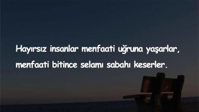 Kimlere hâyırsız dersiniz?