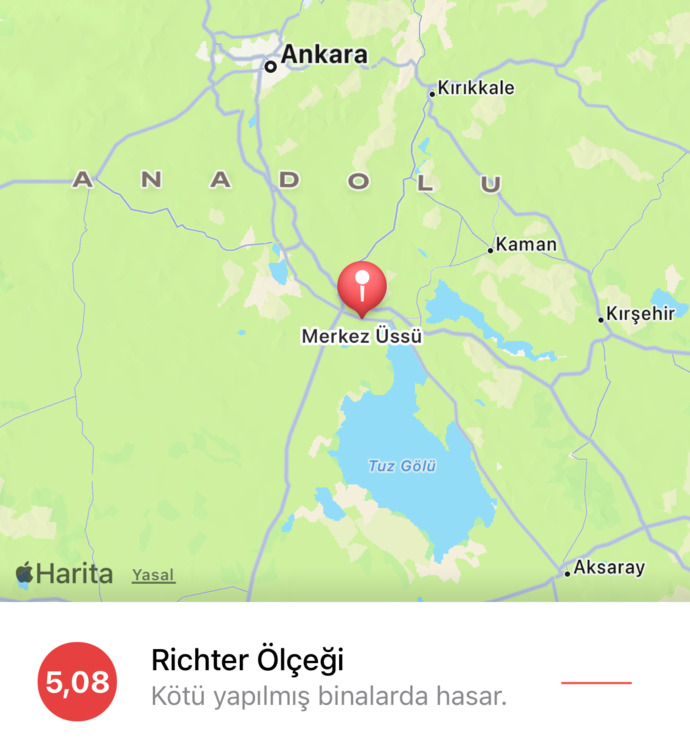Ankarada 5 büyüklüğünde deprem oldu, hissettiniz mi?
