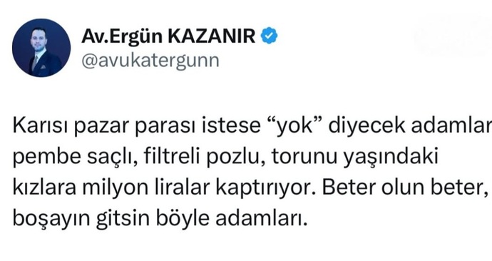 Torunu yaşındaki kızlara dolandırılan erkekler aynı zamanda eşini de aldatmış sayılır mı?