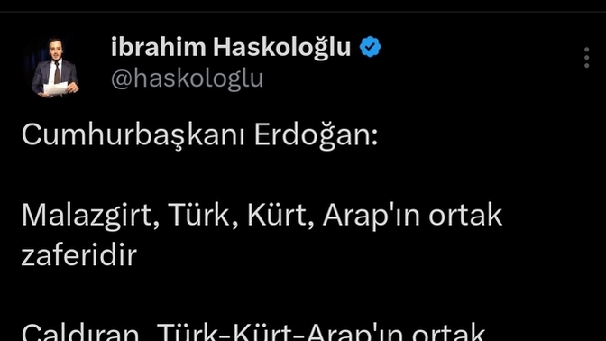 Tayyip baba ekonomiyi bildiği gibi tarihi de iyi bilmesi onu dünya lideri mi yapar?