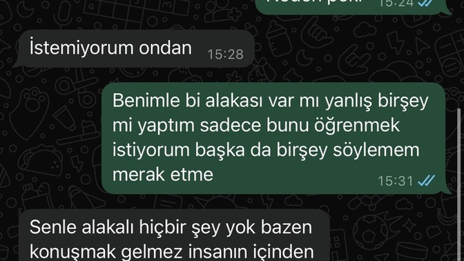 Her şey çok güzel giderken bi anda konuşmayı kesen flört neden bunu yapar?