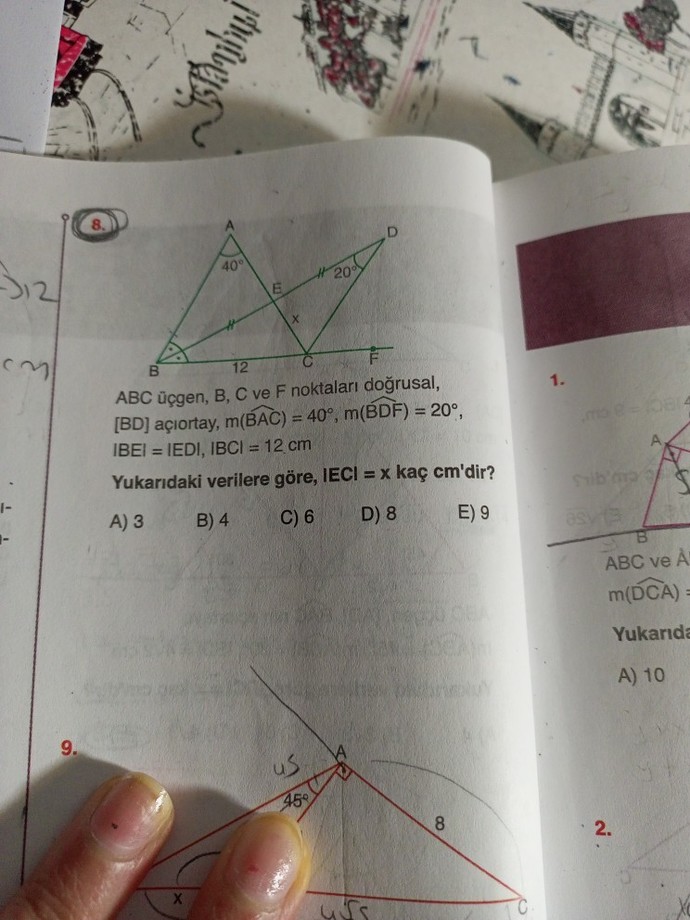 Şu soruları çözcek olan va mı?