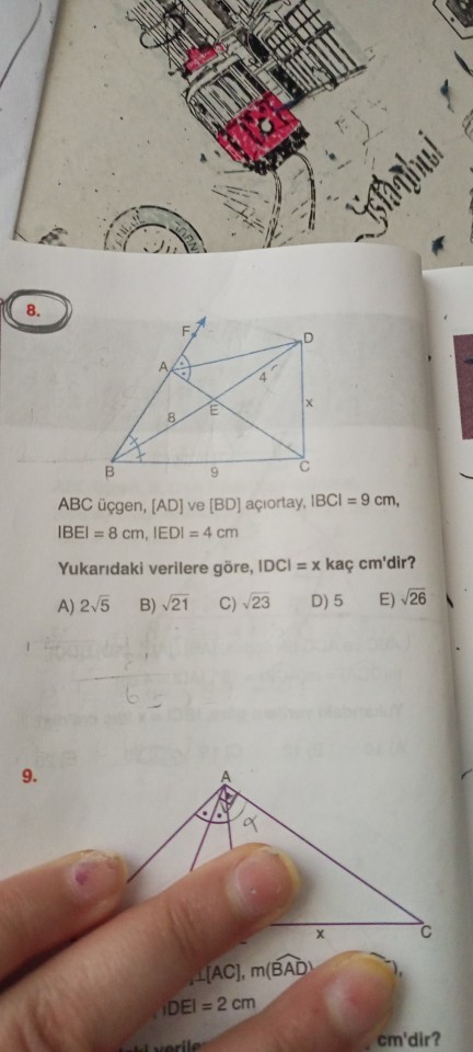 Şu soruları çözcek olan va mı?