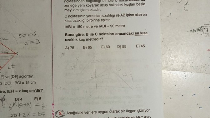 Şu soruları çözcek olan va mı?