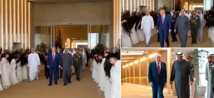 Trump, Birleşik Arap Emirliklerinde saç dansıyla karşılandı! Saç dansı hakkında ne düşünüyorsunuz?