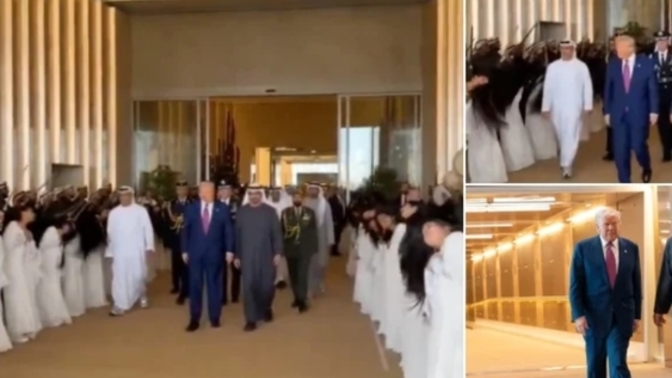 Trump, Birleşik Arap Emirlikleri'nde saç dansıyla karşılandı! Saç dansı hakkında ne düşünüyorsunuz?