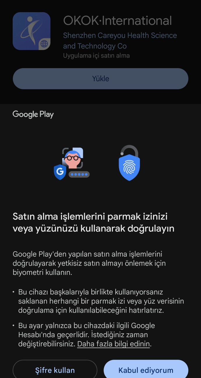 Ücretsiz olan uygulamaları neden indiremiyorum?