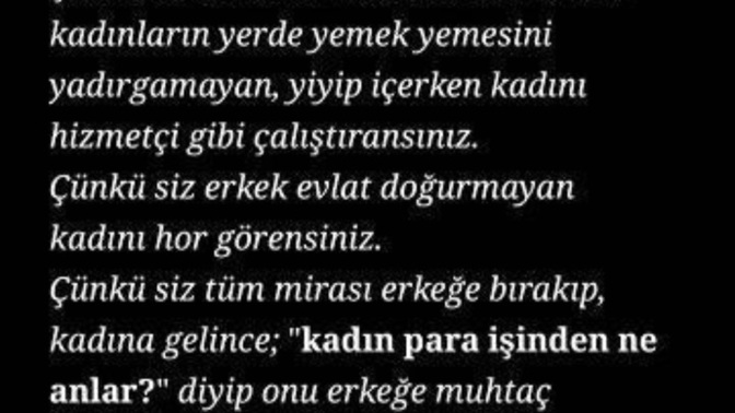 Kadın olmak neden zor?