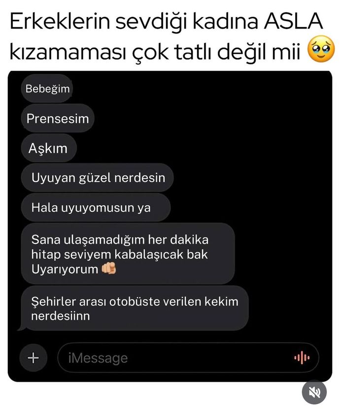 Ne tatlı değil mi? en son ne zaman tatlı mesaj aldınız?