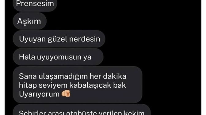 Ne tatlı değil mi? en son ne zaman tatlı mesaj aldınız?