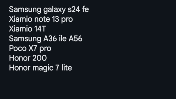 Fiyat/performans telefonu olarak görseldeki modellerden hangisini önerirsiniz?
