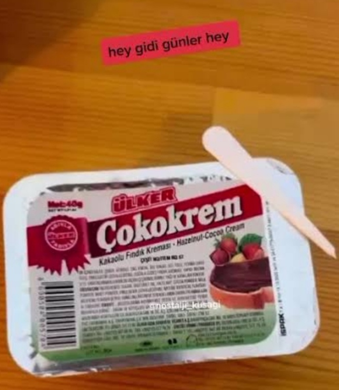 Şu çikolatayı aranız da hatırlayan var mı?