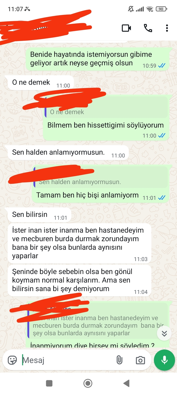 İki buçuk takuldigim partnerim bu sefer ilk defa ekti bu durum karşısında napardiniz?