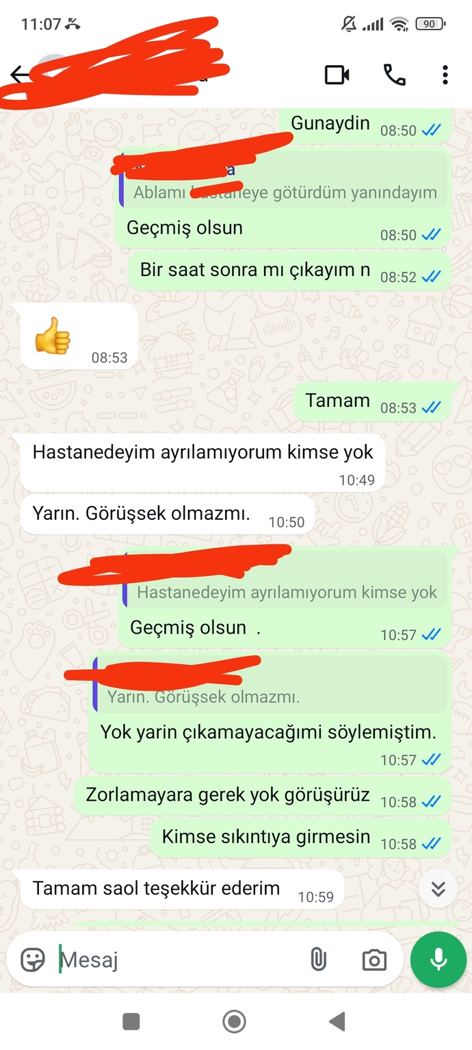 İki buçuk takuldigim partnerim bu sefer ilk defa ekti bu durum karşısında napardiniz?
