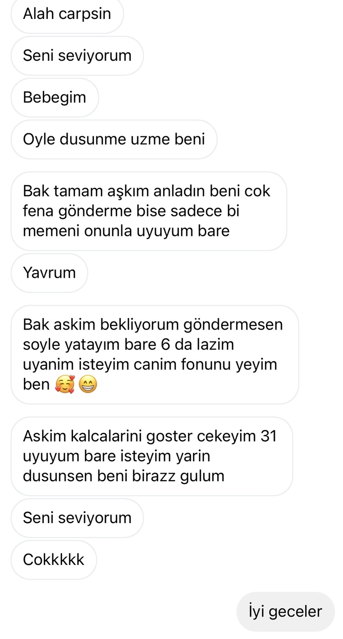 Bu kişinin amacı kullanmak mı sence benden foto istiyor sürekli kendi atmıyor?