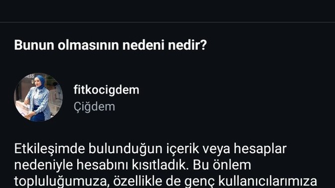 Arkadaşlar bir Instagram hesabıma sürekli kısıtlama koyuyor?