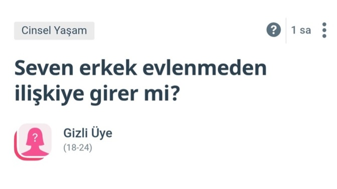 Seven insan cinsellik için evliliği şart koşar mı?