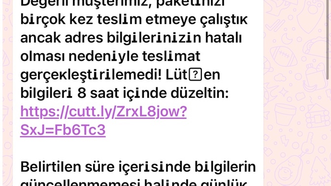 Benim numaram üzerinden bir başkasına nasıl böyle mesaj atılır?