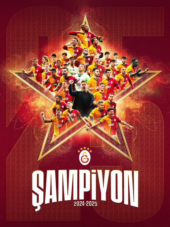 25. Şampiyonluk 5. Yıldız kutlu olsun. Neler söylemek istersiniz?