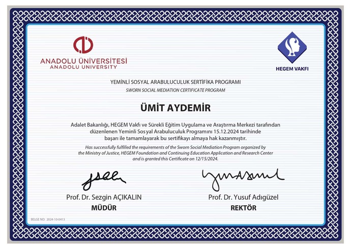 Arkadaşlar bu sertifika ne işe yarıyor bilgilendirir misiniz?
