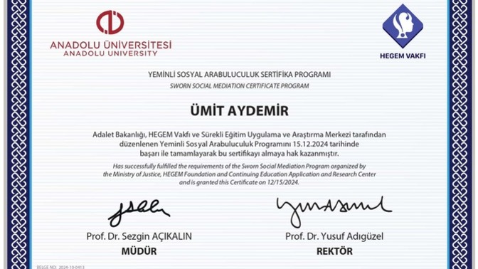 Arkadaşlar bu sertifika ne işe yarıyor bilgilendirir misiniz?