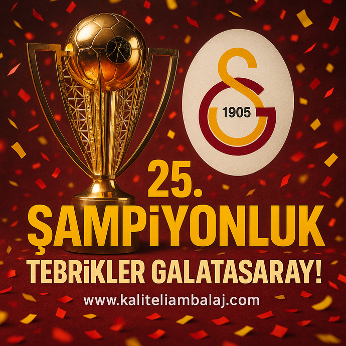 🏆 ŞAMPİYON GALATASARAY! Galatasarayımızı tebrik edelim mi?