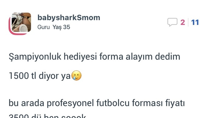 Tuttuğunuz takımın formasına en fazla kaç lira verirsiniz?