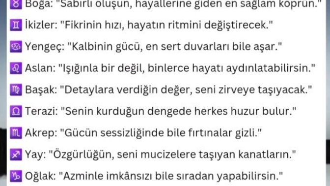 Seni anlatan o cümle hangisi?