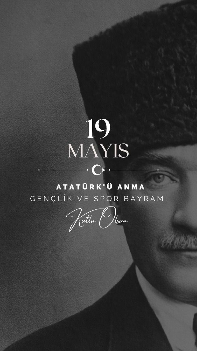 19 Mayıs Atatürk'ü Anma Gençlik ve Spor Bayramımız kutlu olsun! 🇹🇷 Bugünkü planınız neler?