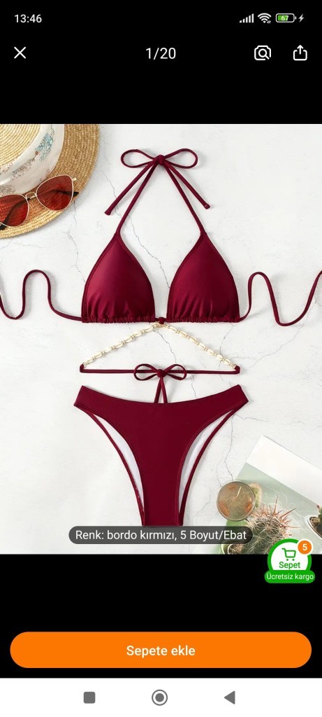 Yaz için bu bikiniler çok mu sıradan?