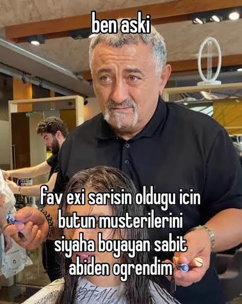Sabit abinin sarı saç düşmanlığı nereden geliyor sizce?