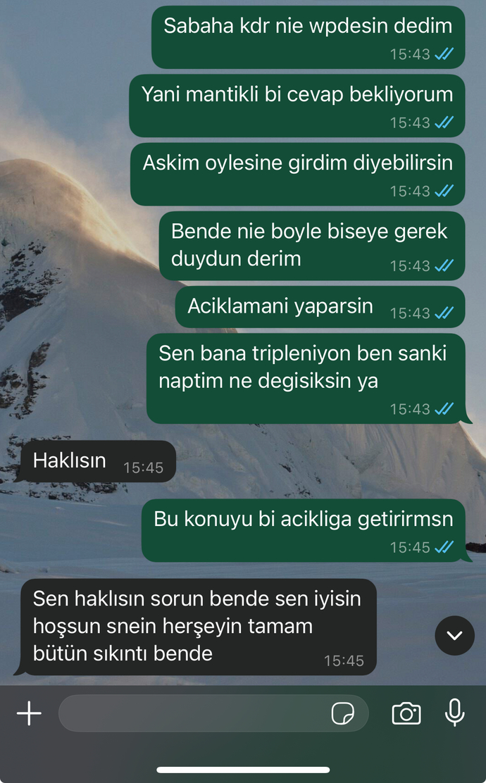 Erkek arkadaşım niye bu kadar tripli?