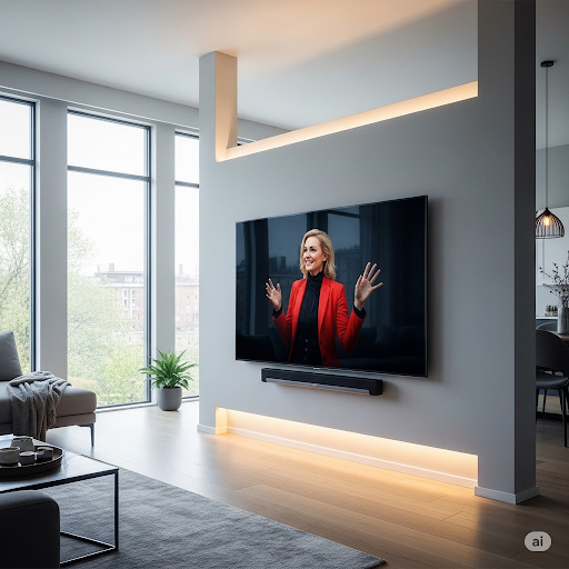 Televizyonunuz duvara monte mi, tv ünitesi üzerinde mi olmalı daha estetik görüntü için?