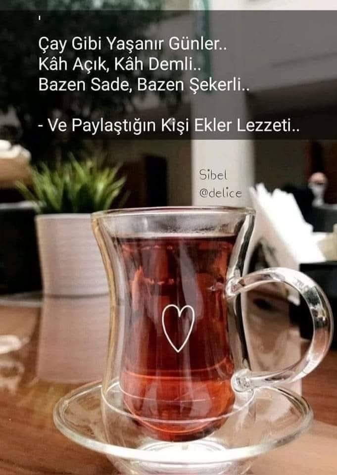 Çayın lezzeti deminden mi yoksa yanındakinden mi kaynaklanır?