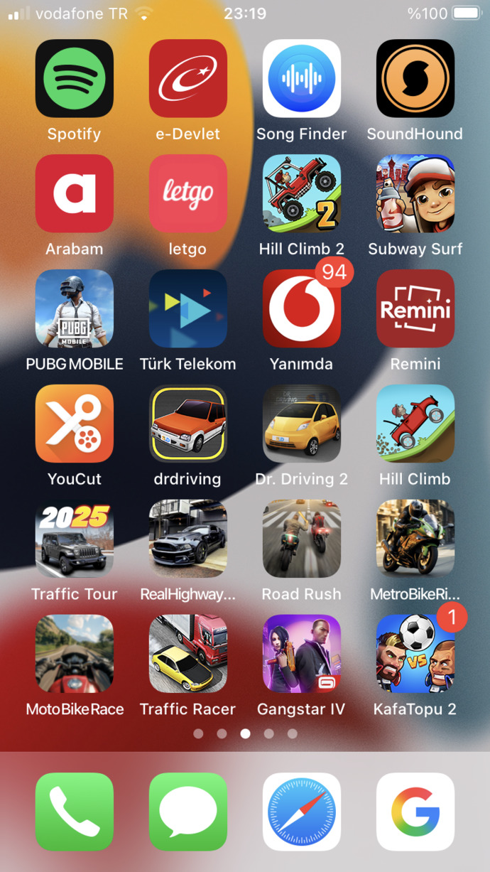Telefonunuzun pili yüzde kaç?