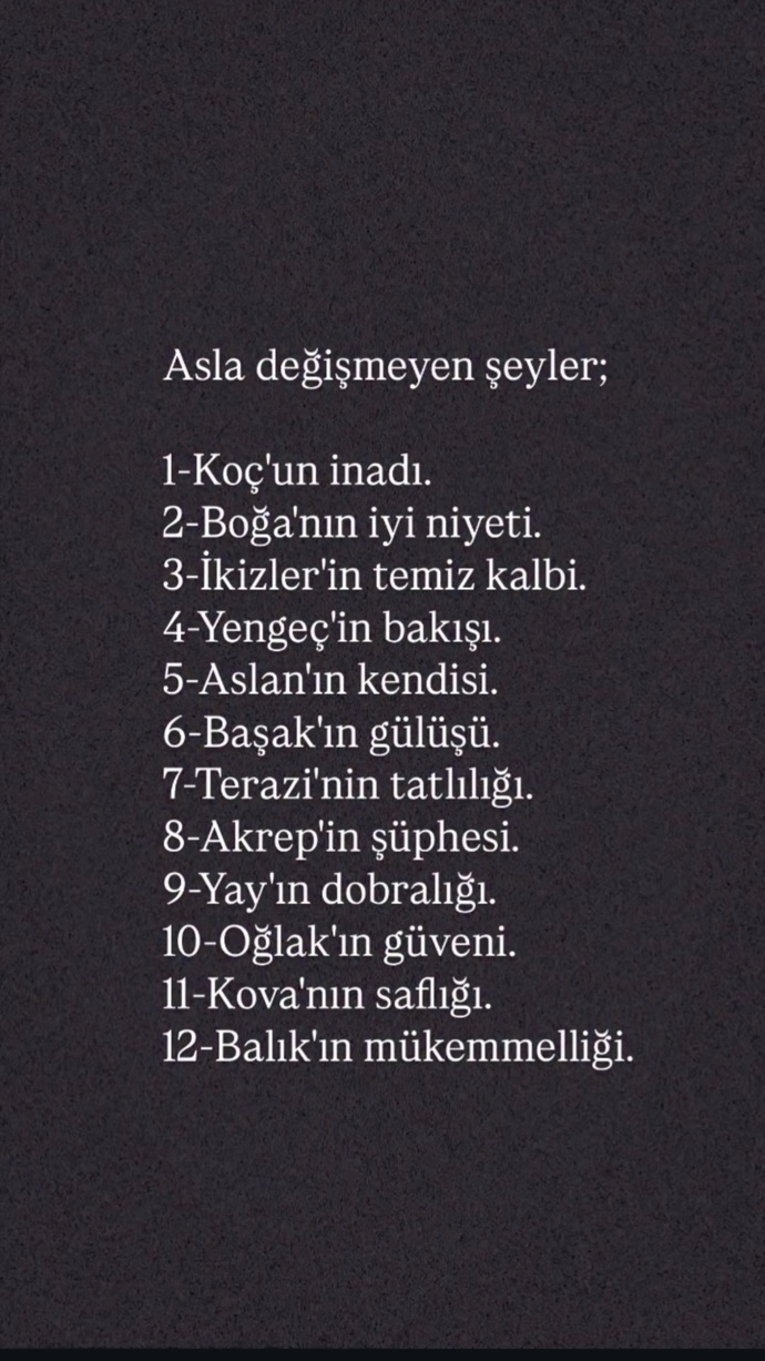 Burcunuzun özelliklerinden memnun musunuz?