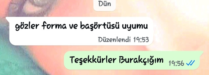 Cep telefonunuza en son aldığınız mesaj ne üzerineydi?