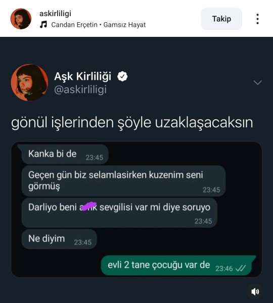 Gönül işleriyle aranız nasıl?