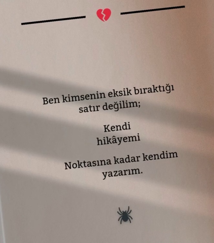 Kendi hikayenizi yazabildiniz mi?