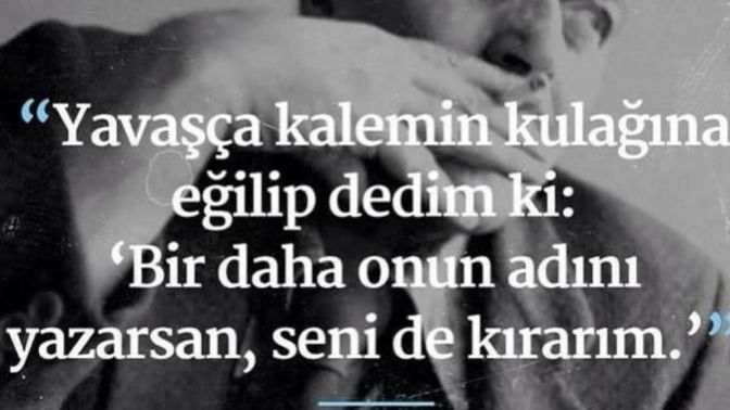 Tam nikah masasına oturmuşken?
