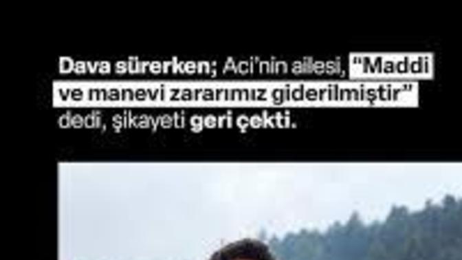 Eylem Tok'un Oğlunun Karıştığı kazada aile Oğuz Murat Aci’nin eşi Şikayetini Geri Çekti sizce sebebi ne olabilir?
