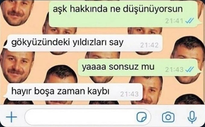 Aşk hakkında ne düşünüyorsunuz?